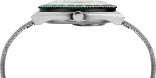 Q Timex Reissue 38mm roostevabast terasest rihmakell hind ja info | Meeste käekellad | kaup24.ee