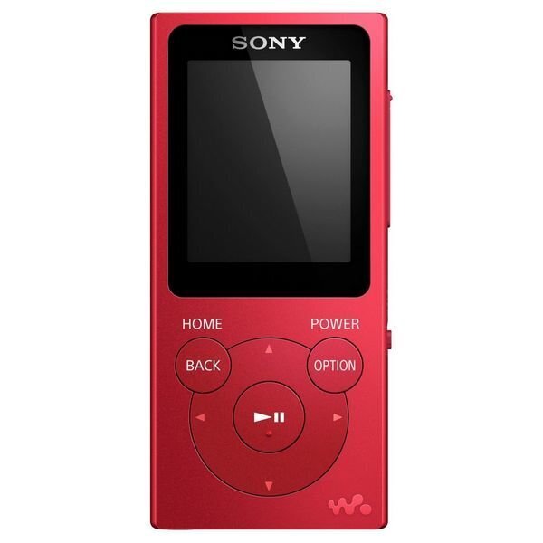 Sony 8GB MP3 mängija, punane NWE394R.CEW цена и информация | MP3-mängijad, MP4-mängijad | kaup24.ee