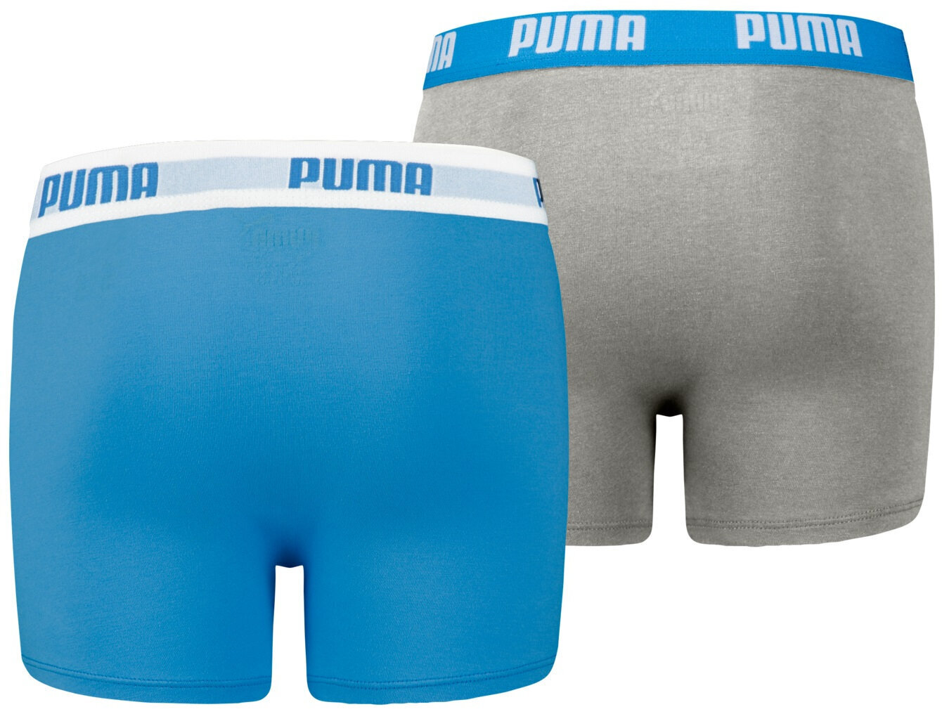 Puma Trikotaažist Alusriided Basic Boxer Grey Blue 907650 02/152 цена и информация | Poiste aluspesu | kaup24.ee