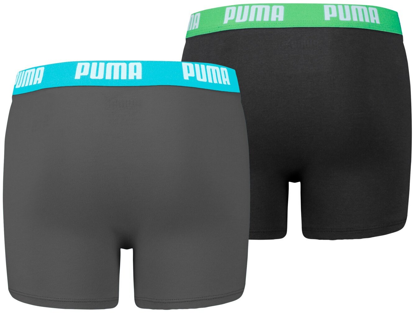 Puma Trikotaažist Alusriided Basic Boxer Grey Black 907650 01/140 цена и информация | Poiste aluspesu | kaup24.ee