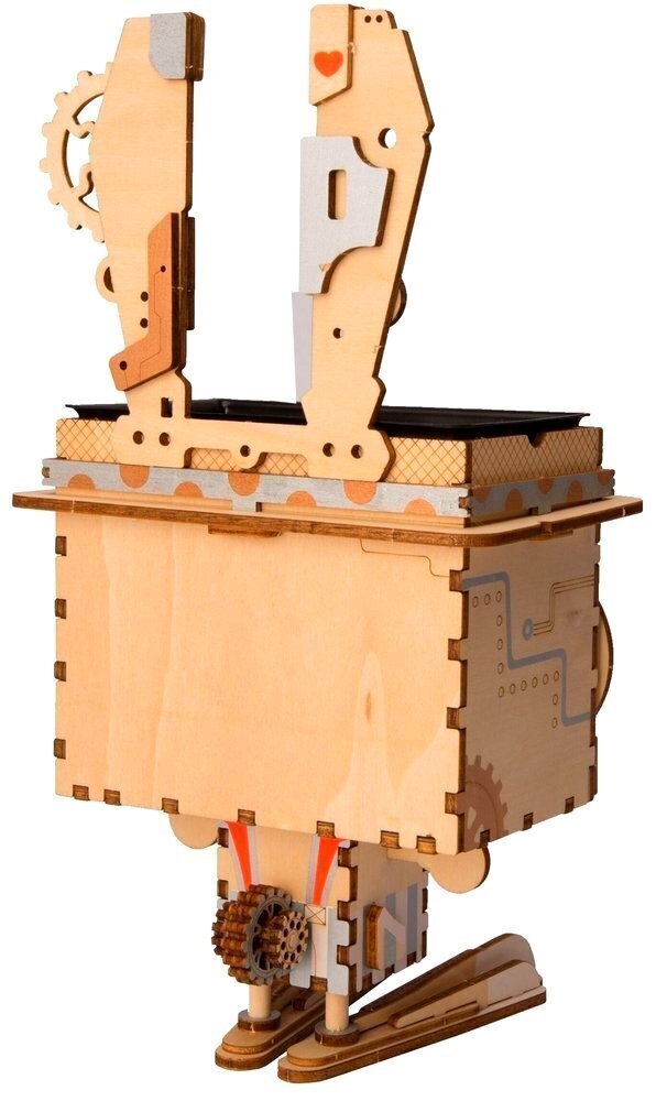 Puidust 3D pusle - pott Robotime Bunny, 8+ aastat hind ja info | Klotsid ja konstruktorid | kaup24.ee