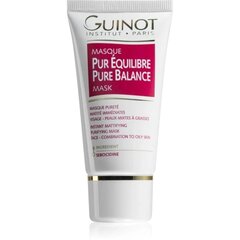 Puhastav näomask rasusele nahale Guinot Pure Balance 50 ml hind ja info | Näomaskid, silmamaskid | kaup24.ee