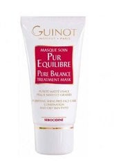 Очищающая маска для лица для жирной кожи Guinot Pure Balance 50 мл цена и информация | Маски для лица, патчи для глаз | kaup24.ee