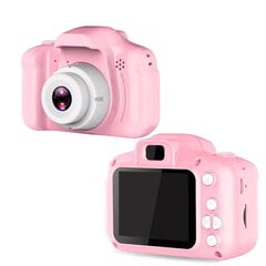 Kid Video Camera, X2 Mini, Pink цена и информация | Цифровые фотоаппараты | kaup24.ee