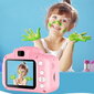 Kid Video Camera, X2 Mini, Pink hind ja info | Fotoaparaadid | kaup24.ee