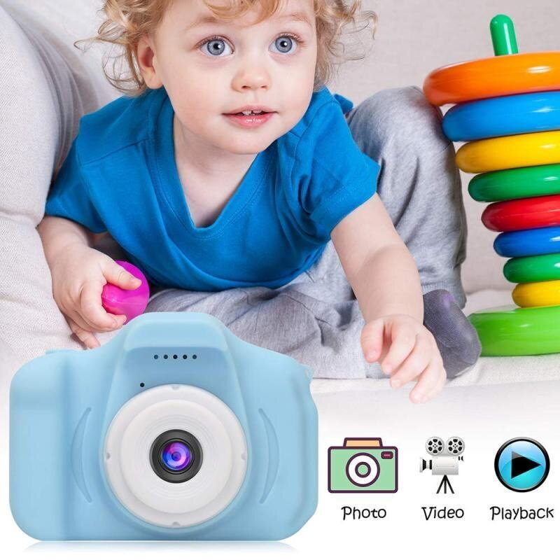 Kid Video Camera, X2 Mini, Pink hind ja info | Fotoaparaadid | kaup24.ee