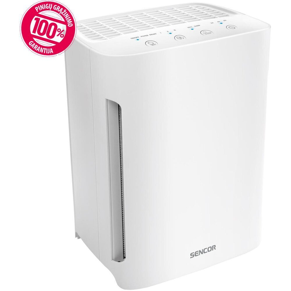 Õhupuhasti SENCOR SHA 6400WH-EUE3 4-Step, HEPA, UV+, 95 m3/h цена и информация | Õhupuhastajad | kaup24.ee