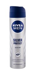 Nivea Men Silver Protect 48h антипреспирант для мужчин 150 мл цена и информация | Дезодоранты | kaup24.ee