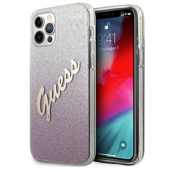 Telefoniümbris Guess GUHCP12MPCUGLSPI telefonile iPhone 12/12 Pro 6,1" цена и информация | Telefoni kaaned, ümbrised | kaup24.ee