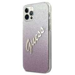 Чехол Guess для iPhone 12/12 Pro 6.1", розовый цена и информация | Чехлы для телефонов | kaup24.ee