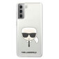 Karl Lagerfeld Samsung S21 Plus jaoks, läbipaistev цена и информация | Telefoni kaaned, ümbrised | kaup24.ee