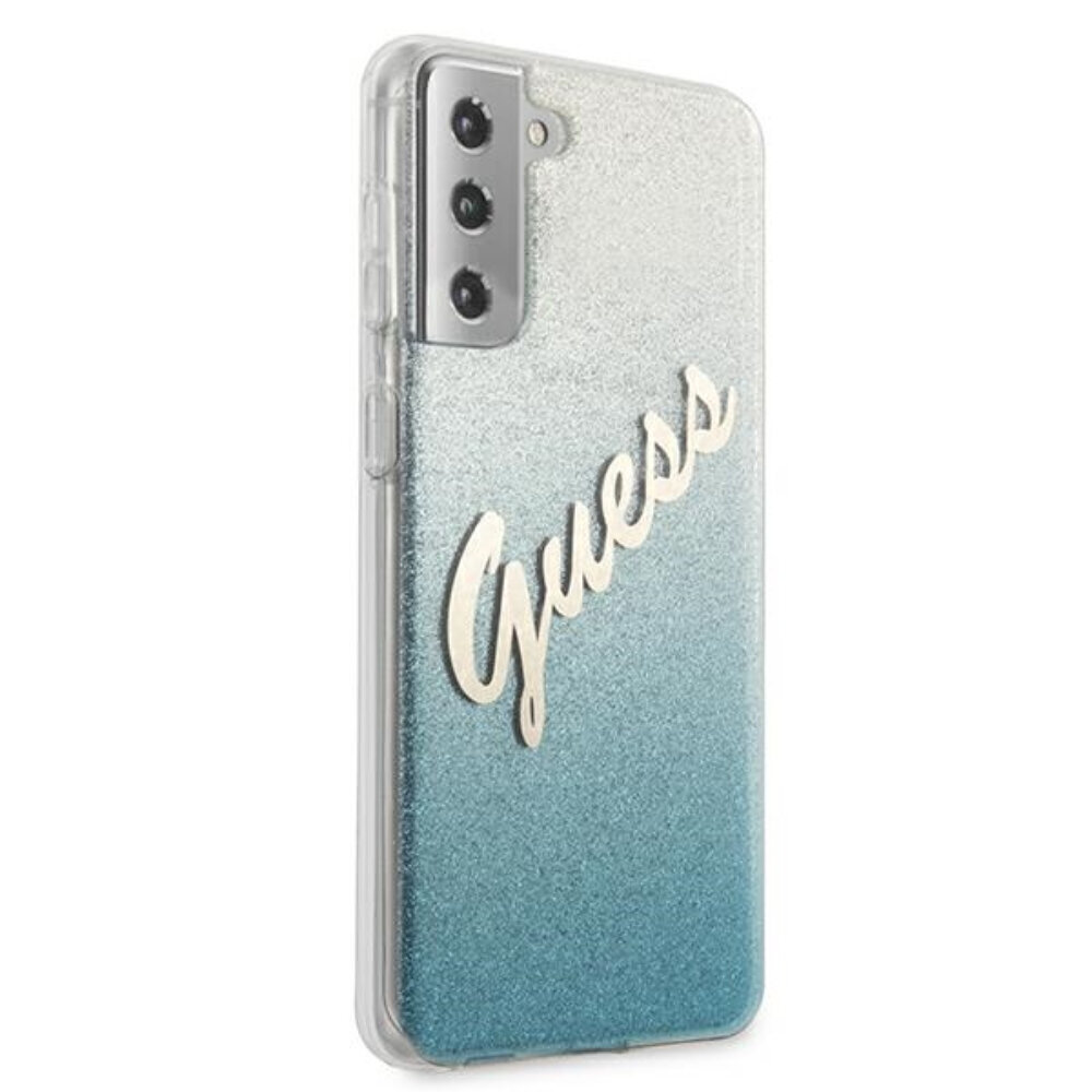 Ümbris Guess telefonile Samsung S21, Glitter Vintage Logo цена и информация | Telefoni kaaned, ümbrised | kaup24.ee