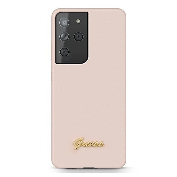 Ümbris Guess GUHCS21LLSLMGLP, telefonile S21 Ultra G998 hind ja info | Telefoni kaaned, ümbrised | kaup24.ee