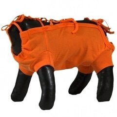 Grande Finale послеоперационная футболка (оранжевая) XXXL 70см цена и информация | Одежда для собак | kaup24.ee