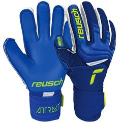 Вратарские перчатки Reusch Attrakt Duo M 5170055 4949 цена и информация | Тренировочные перчатки. Размер 5 | kaup24.ee