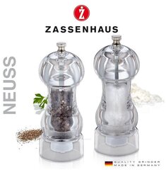 Мельница для соли и перца Zassenhaus, 14 см цена и информация | Емкости для специй, измельчители | kaup24.ee