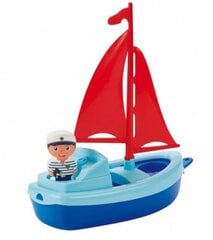 Игрушка для купания Ecoiffier Mini Boat Motorboat Ship, 22 см цена и информация | Drewniana Wieża Piramida Kura Nakładanie Kolorowych Kwadratów LD-15 15276 | kaup24.ee