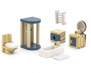 Комплект мебели VIGA PolarB для ванной комнаты кукольного домика цена и информация | Игрушки для девочек | kaup24.ee