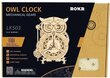 Puidust 3D mõistatuskell, Robotime Owl, lastele alates 14.eluaastast hind ja info | Klotsid ja konstruktorid | kaup24.ee