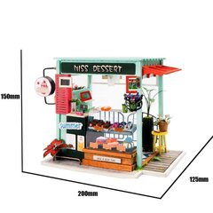 Puidust kokkupandav miniatuur, Robotime 3D Miss Dessert, alates 14.eluaastast hind ja info | Klotsid ja konstruktorid | kaup24.ee