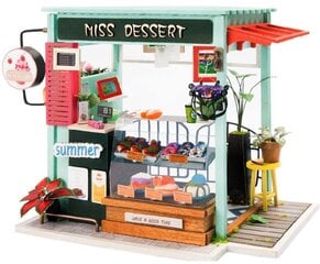 Puidust kokkupandav miniatuur, Robotime 3D Miss Dessert, alates 14.eluaastast цена и информация | Конструкторы и кубики | kaup24.ee