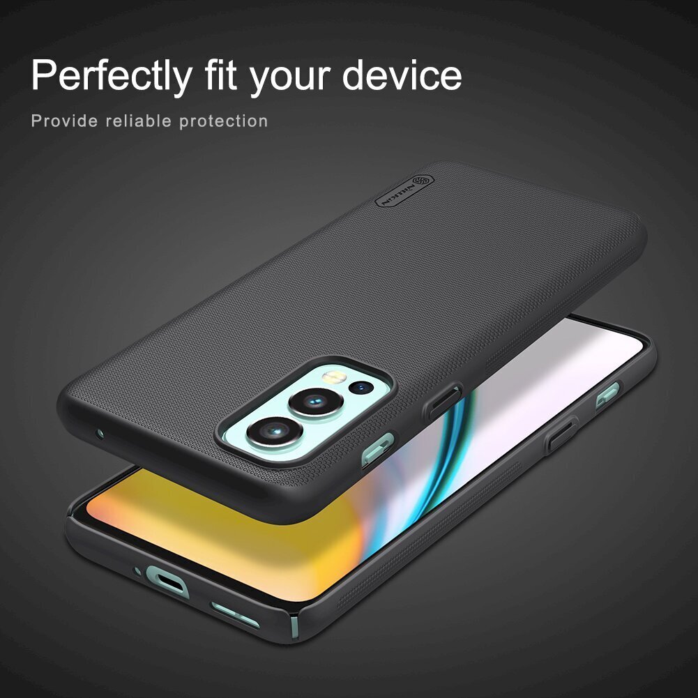 Nillkin Super Frosted Back Cover for OnePlus Nord 2 5G Black hind ja info | Telefoni kaaned, ümbrised | kaup24.ee