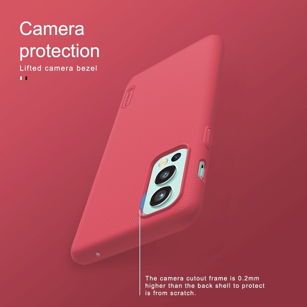 Nillkin Super Frosted Back Cover for OnePlus Nord 2 5G Black цена и информация | Telefoni kaaned, ümbrised | kaup24.ee