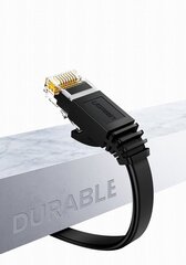 Võrgukaabel Ugreen NW102 RJ45, Cat.6, UTP, 5 m, must цена и информация | Кабели и провода | kaup24.ee