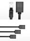 Ugreen NW112 Cat 6 võrgukaabli pikendus, FTP, RJ45, 5 m, must hind ja info | Kaablid ja juhtmed | kaup24.ee