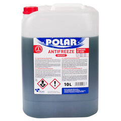 POLAR antifriis Standard (roheline), CONCENTRATE 10L (pakendatud) цена и информация | Очищающие и охлаждающие жидкости | kaup24.ee