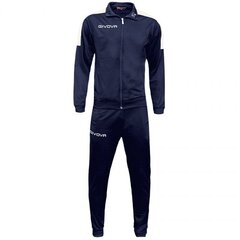 Спортивный костюм для мужчин Givova Tuta Revolution M TR033 0403, темно-синий цена и информация | Мужская спортивная одежда | kaup24.ee