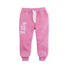 Püksid Kitty tüdrukutele, roosad hind ja info | Beebipüksid | kaup24.ee