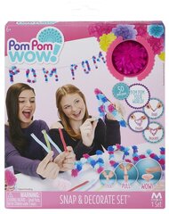 POM POM WOW dekoreerimise komplekt, 50tk 48535 hind ja info | Arendavad mänguasjad | kaup24.ee