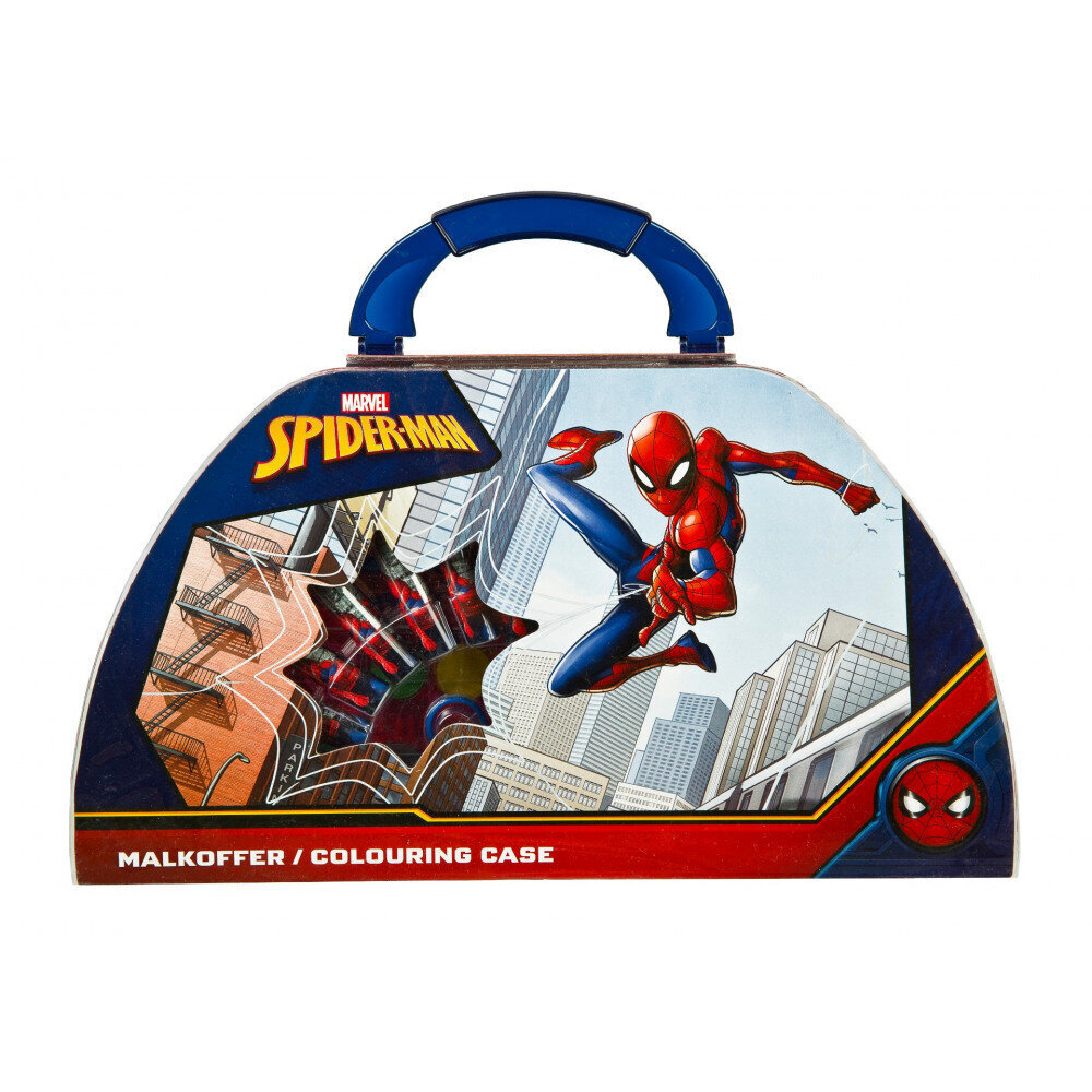 Joonistus-maalimise komplekt Marvel Spiderman Carry. цена и информация | Kunstitarbed, voolimise tarvikud | kaup24.ee