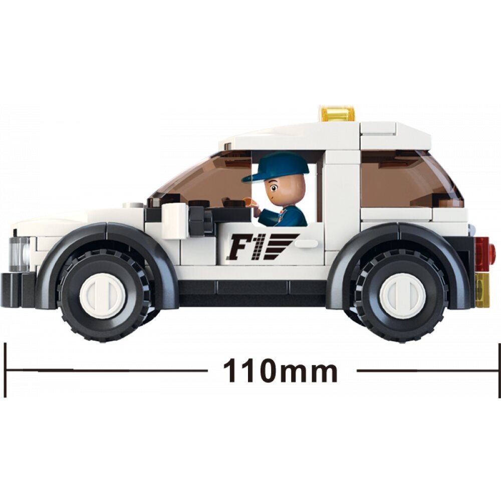 Turvateenistuse auto mudel 96 osa. hind ja info | Klotsid ja konstruktorid | kaup24.ee