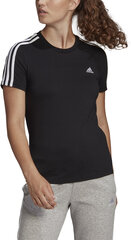 Футболка женская adidas M Lin Chelsea Black GL0784/M, чёрная цена и информация | Женские футболки | kaup24.ee