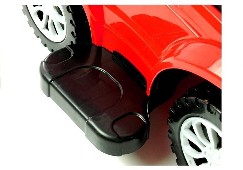 Auto jõuallikaks on käepidemega jalad vanematele 614W Punane hind ja info | Imikute mänguasjad | kaup24.ee
