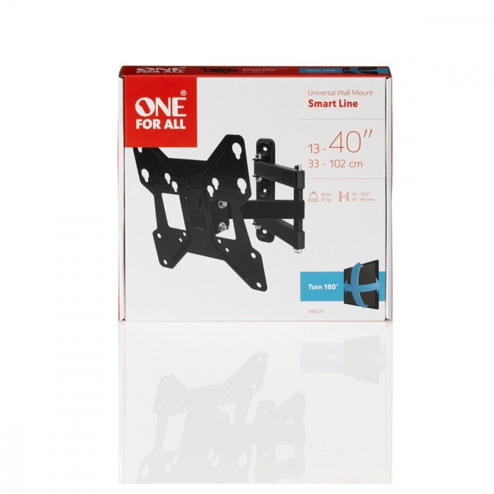 Teleri seinakinnitus ONE For ALL TV Wall Mount WM2251 13-40 hind ja info | Teleri seinakinnitused ja hoidjad | kaup24.ee