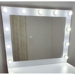 Meigipeegel WHITE III 100x80 цена и информация | Зеркала | kaup24.ee