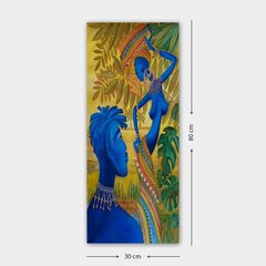 Репродукция Синие силуэты цена и информация | Картины, живопись | kaup24.ee