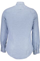 Мужская рубашка Gant, синяя цена и информация | Мужские рубашки | kaup24.ee