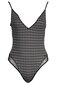 Naiste üheosaline ujumistrikoo Karl Lagerfeld Beachwear, must цена и информация | Naiste ujumisriided | kaup24.ee