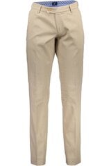 Мужские брюки Gant, бежевые цена и информация | Мужские брюки | kaup24.ee