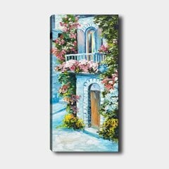 Репродукция Балкон с цветами цена и информация | Репродукции, картины | kaup24.ee