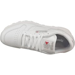 Женские кроссовки Reebok Classic Leather W 2232, белые цена и информация | Спортивная обувь, кроссовки для женщин | kaup24.ee