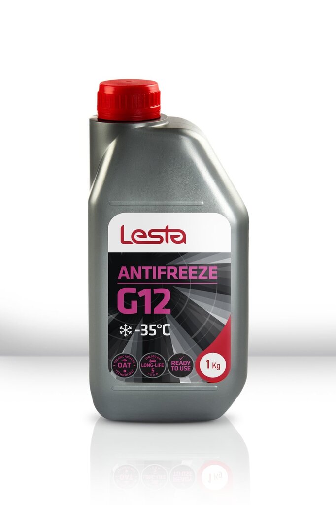 Jahutusvedelik Lesta Antifreeze G12 -35°C 1 kg hind ja info | Antifriisid ja jahutusvedelikud | kaup24.ee