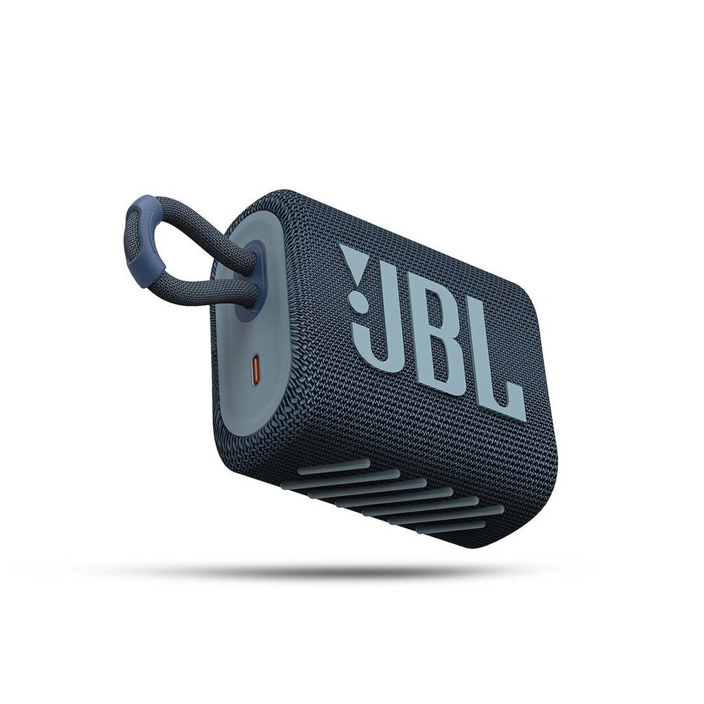 JBL Go 3 JBLGO3BLU цена и информация | Kõlarid | kaup24.ee