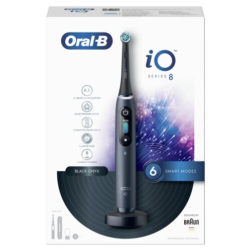 Oral-B iO8 Series Black Onyx цена и информация | Elektrilised hambaharjad | kaup24.ee