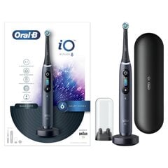 Oral-B iO8 Series Black Onyx цена и информация | Электрические зубные щетки | kaup24.ee