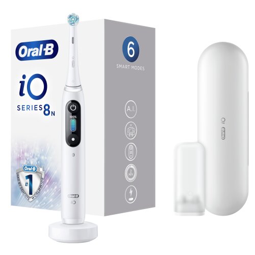 Oral-B iO8 Series White Alabaster цена и информация | Elektrilised hambaharjad | kaup24.ee